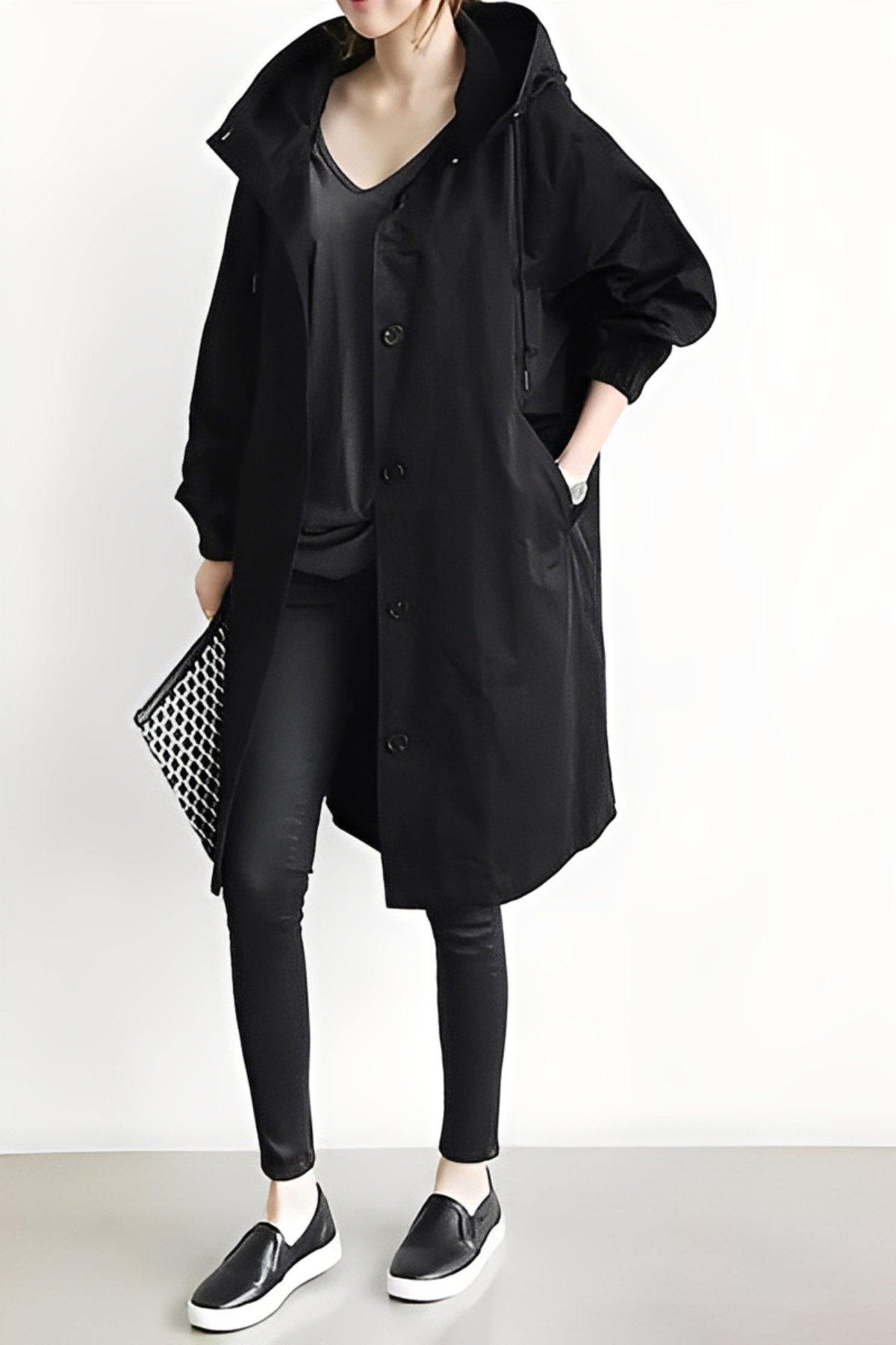 Evy - Tynd og elegant regnfrakke til kvinder