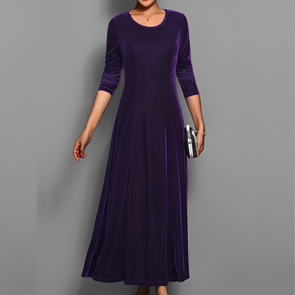 Mathilde - Kjole med lange ærmer til kvinder