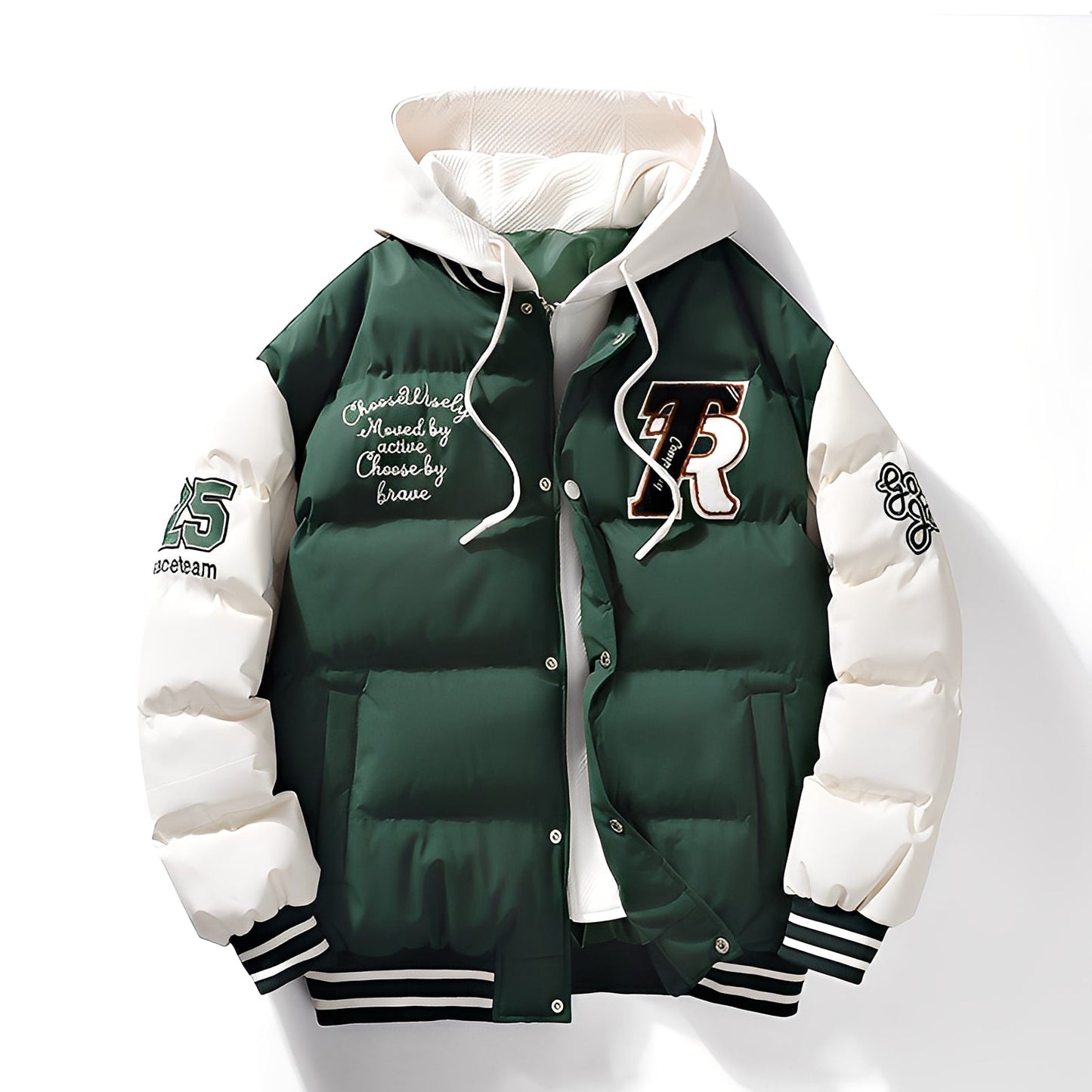 Xander - Vinterjakke med hætte til mænd