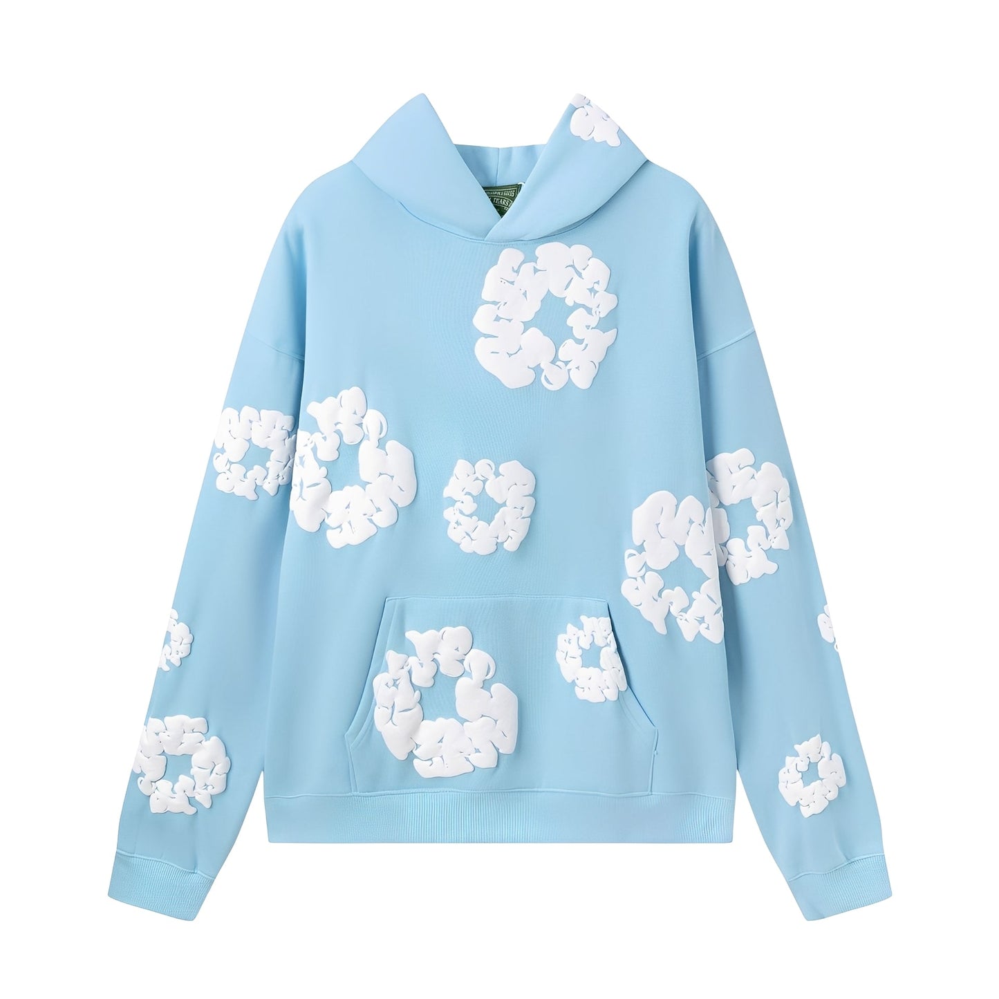 Theresa - Stilfuldt, løst siddende sæt med blomstermønster til damer