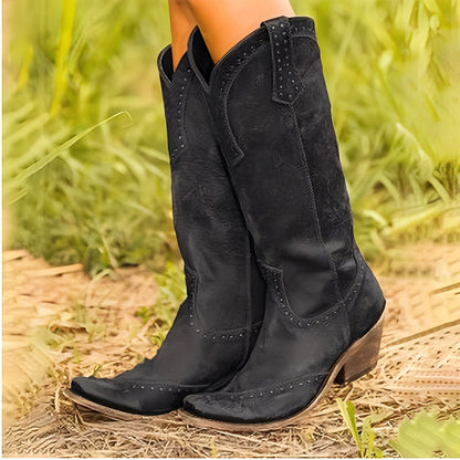 Bernardine - Elegante støvede støvler til kvinder