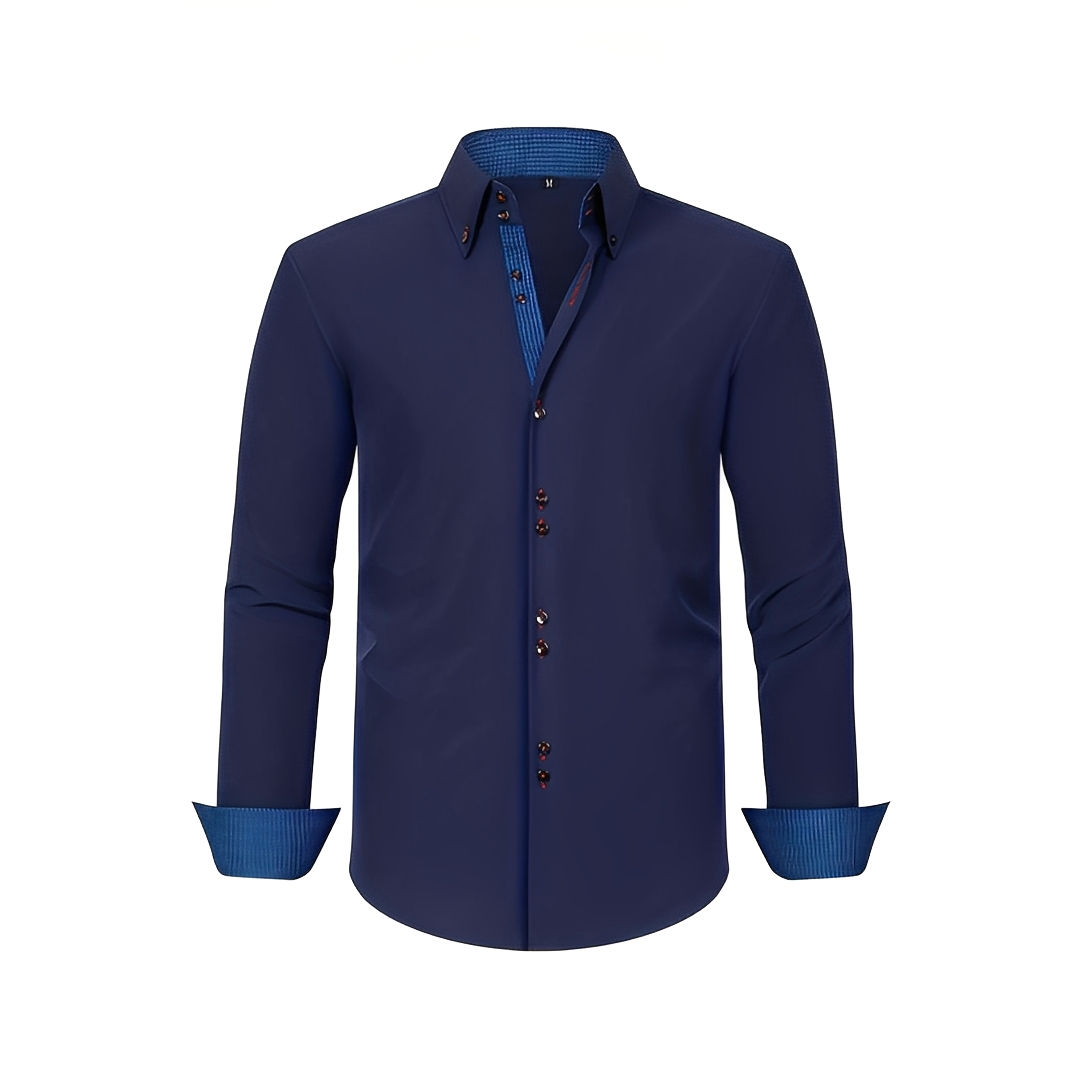 Cirk - Langærmet strækbar polo til mænd