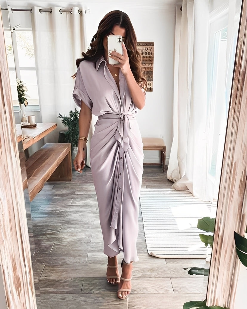 Antoinette - Lang elegant kjole til kvinder