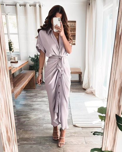 Antoinette - Lang elegant kjole til kvinder