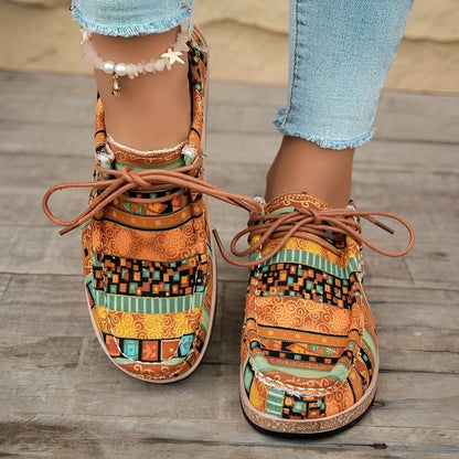 Shanice - Kunstneriske, behagelige sneakers med dæmpning til damer