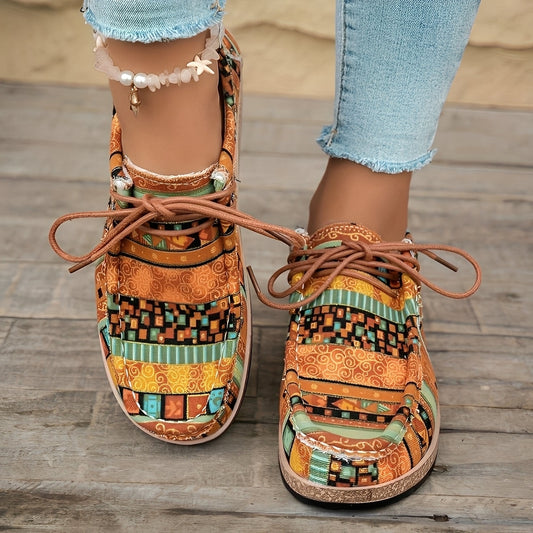 Shanice - Kunstneriske, behagelige sneakers med dæmpning til damer