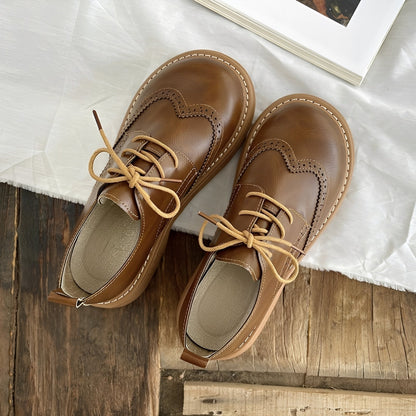 Vanessa - Klassiske Oxford-lædersko til damer