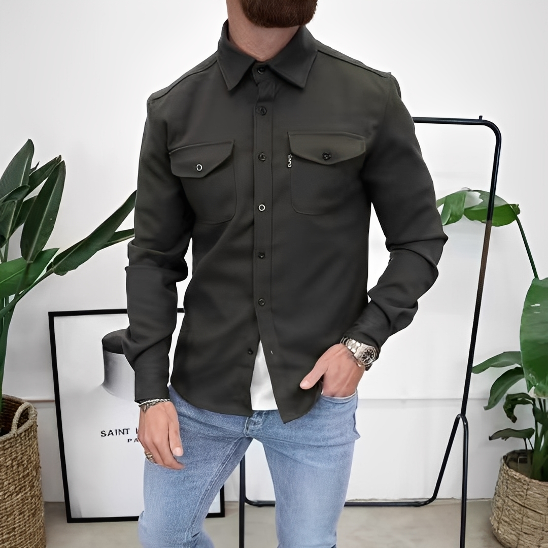 Aadolf - Oversize afslappet jakke til mand