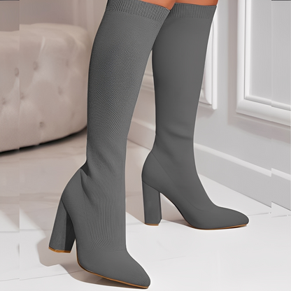Marilyne - Elegante strikkede støvletter til kvinder