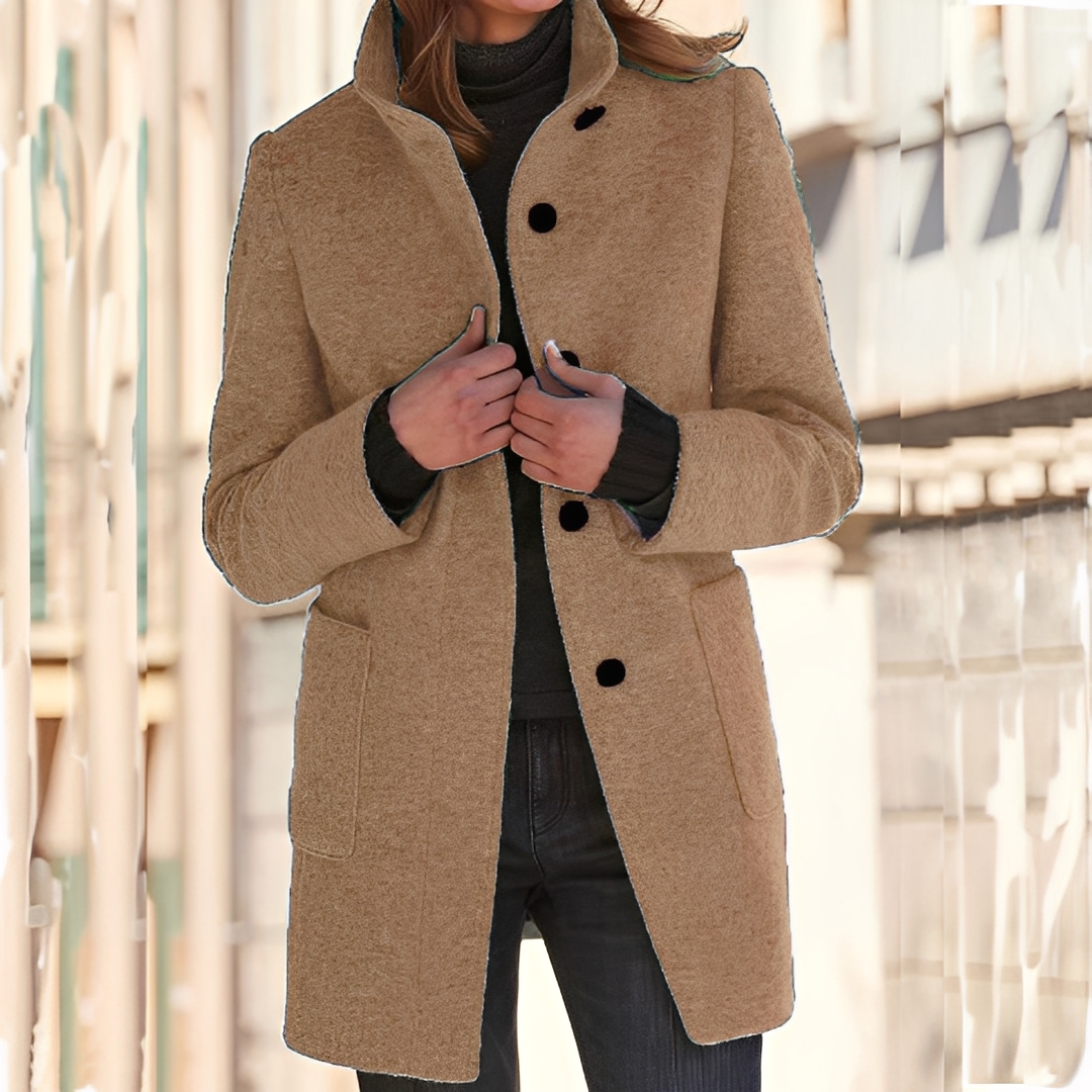 Tatienne - Lang vinterfrakke moderne til kvinder