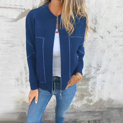 Chelsea - Stilfuld jakke med lynlås til damer