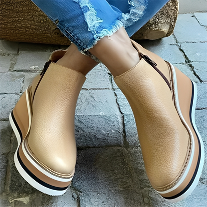 Lyana - Vinterstøvler med lynlås til kvinder