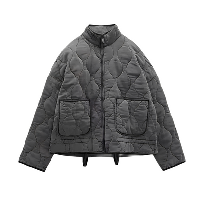 Chloe - Stilfuld, løst siddende vatteret jakke til damer