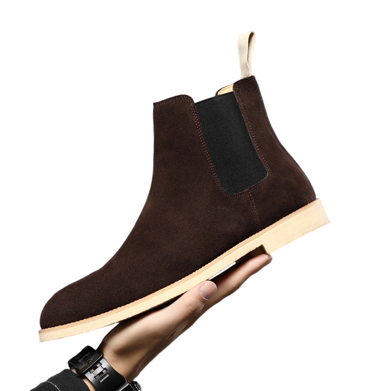 Harris - Klassiske Chelsea-støvler af læder til herrer