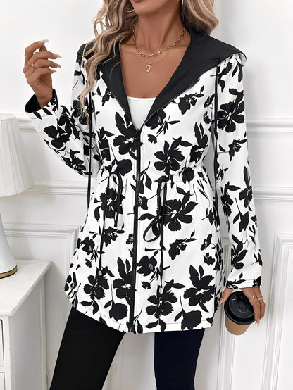 Jennelle - Stilfuld vendbar jakke med hætte til damer