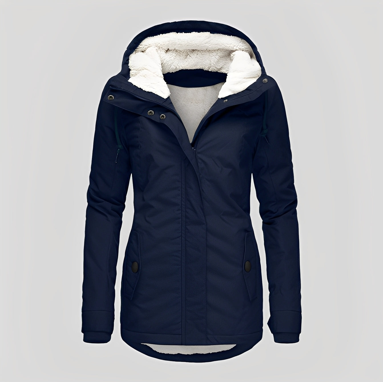 Melba - Varm, vandtæt jakke med hætte til damer