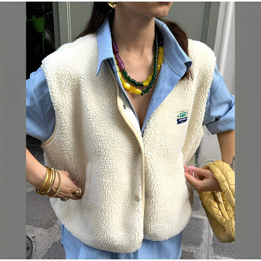 Bénédicte - Behagelig fleecevest til kvinder