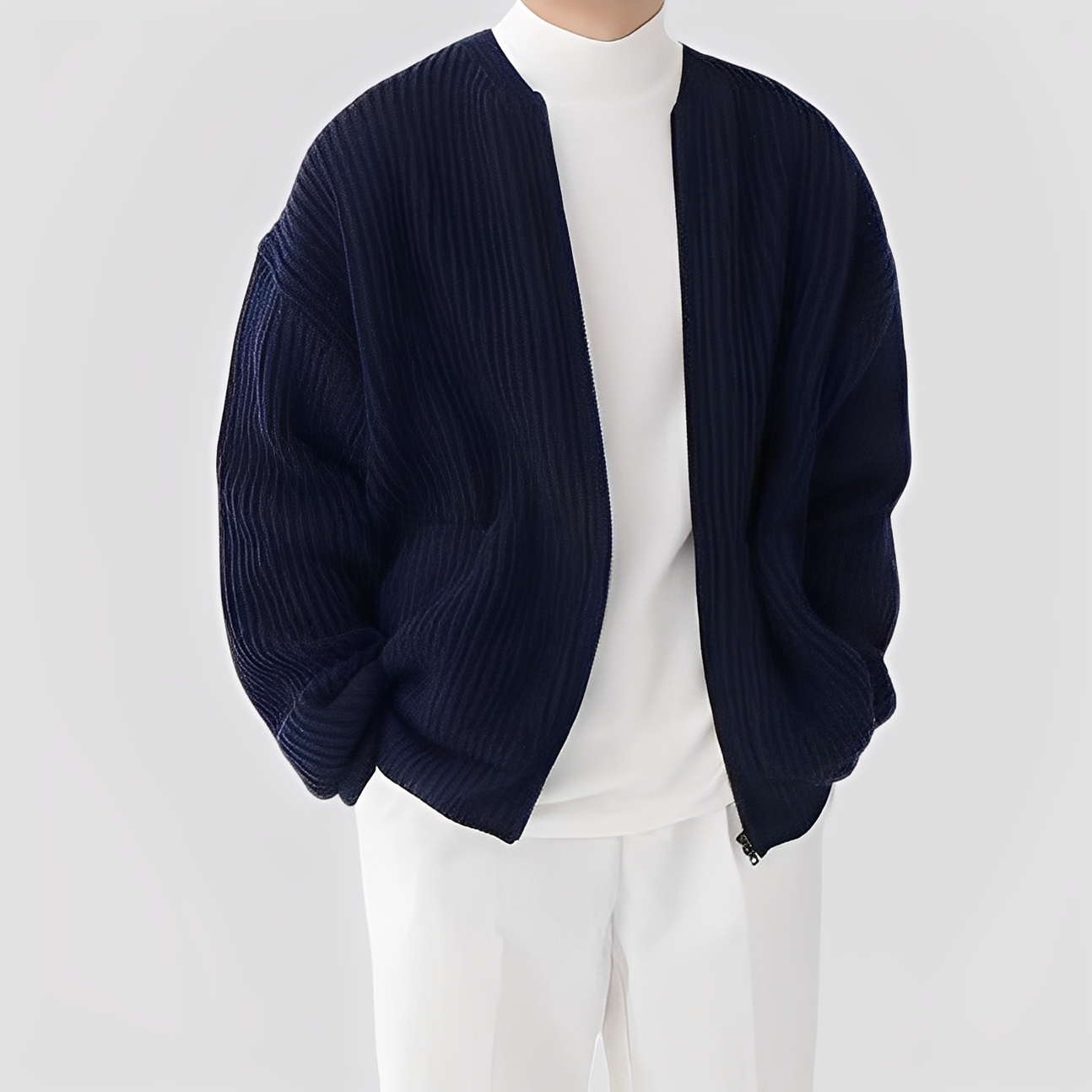 Declan - Stilfuld strikjakke til herrer