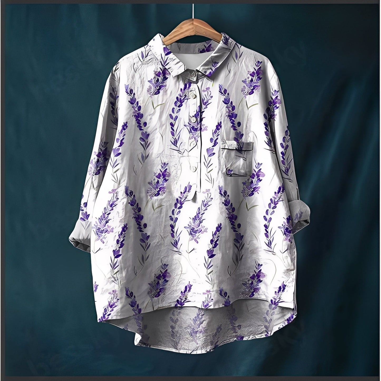 Garance - Klassisk skjorte med lange ærmer til kvinder