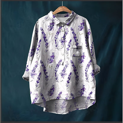 Garance - Klassisk skjorte med lange ærmer til kvinder