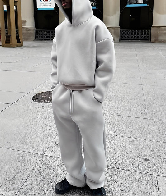 Marco - Afslappet Oversize-Hoodie-Sæt til Herrer