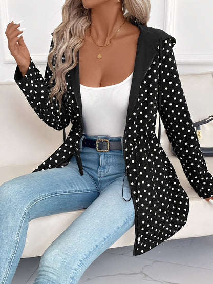 Jennelle - Stilfuld vendbar jakke med hætte til damer