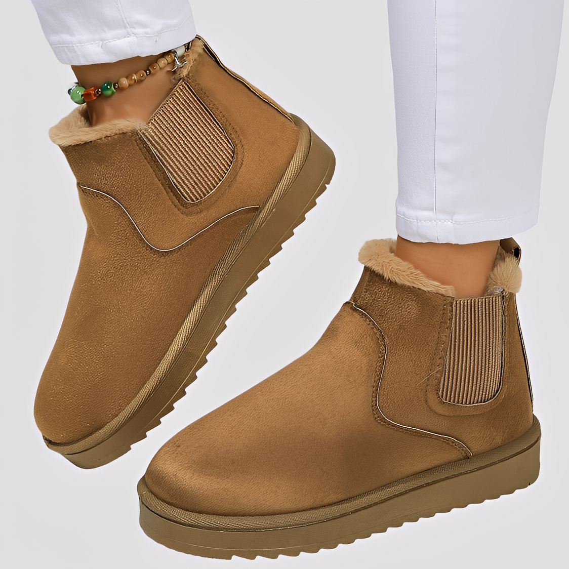 Henie - Varme, med fleece-forede støvler til damer