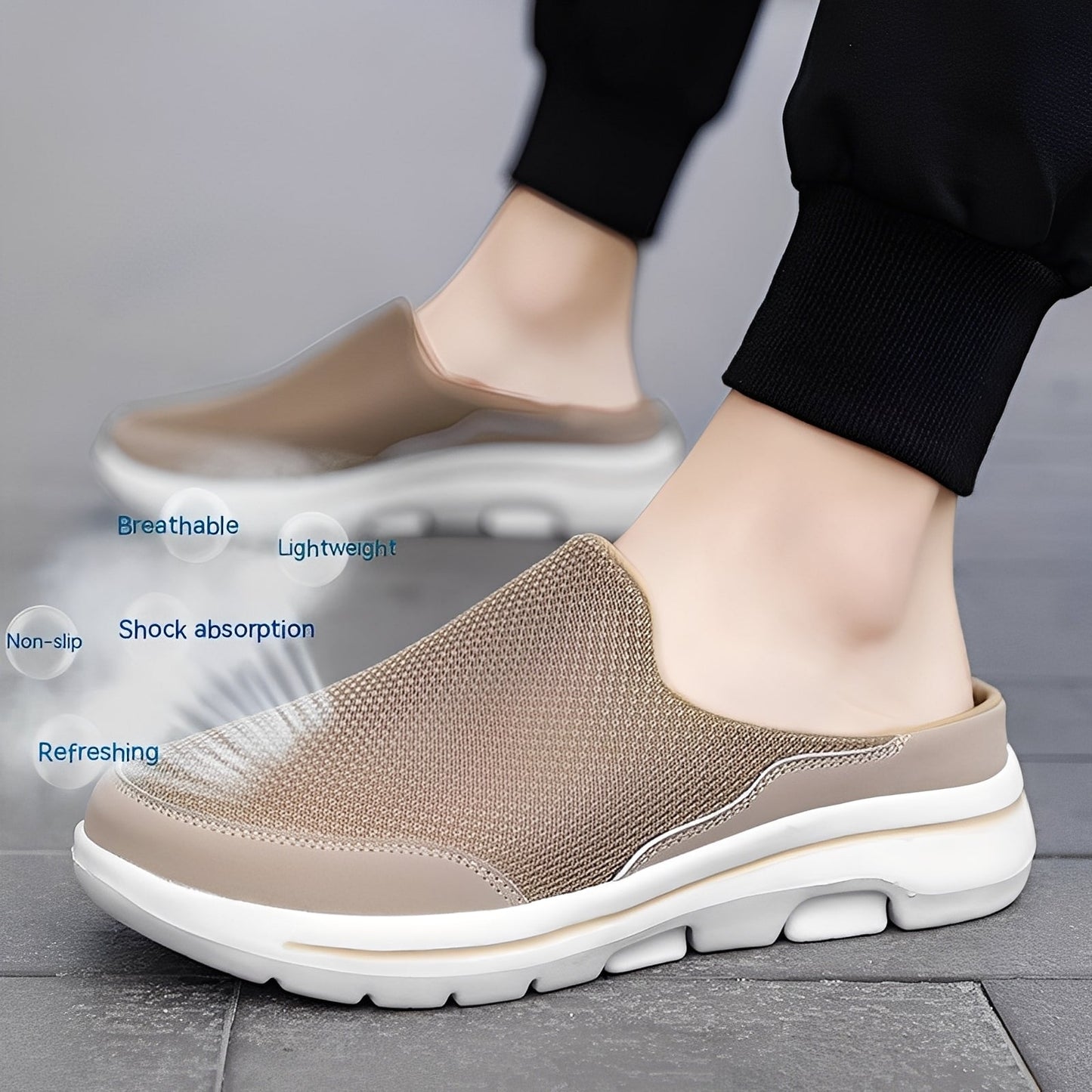 Harrison - Let at tage på sko med polstret sål