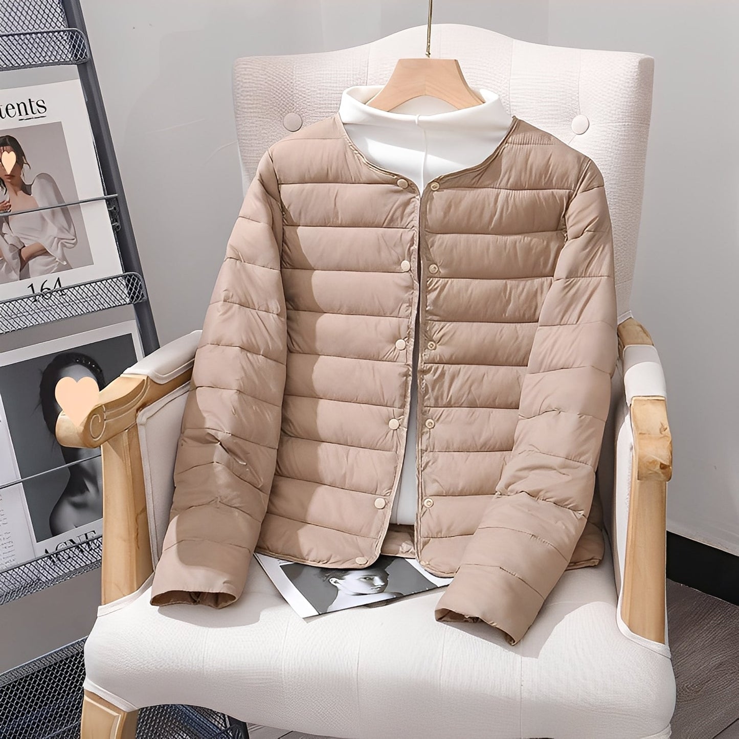 Ramona - Afslappet, let dunjakke til damer