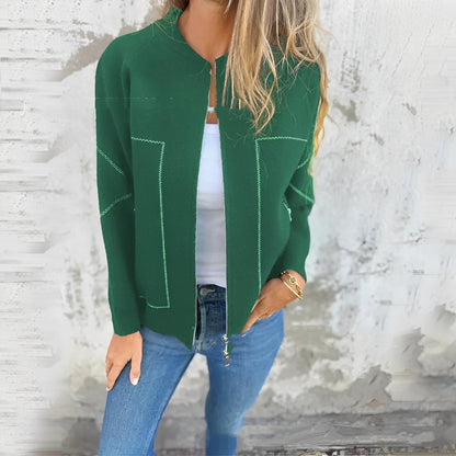 Chelsea - Stilfuld jakke med lynlås til damer