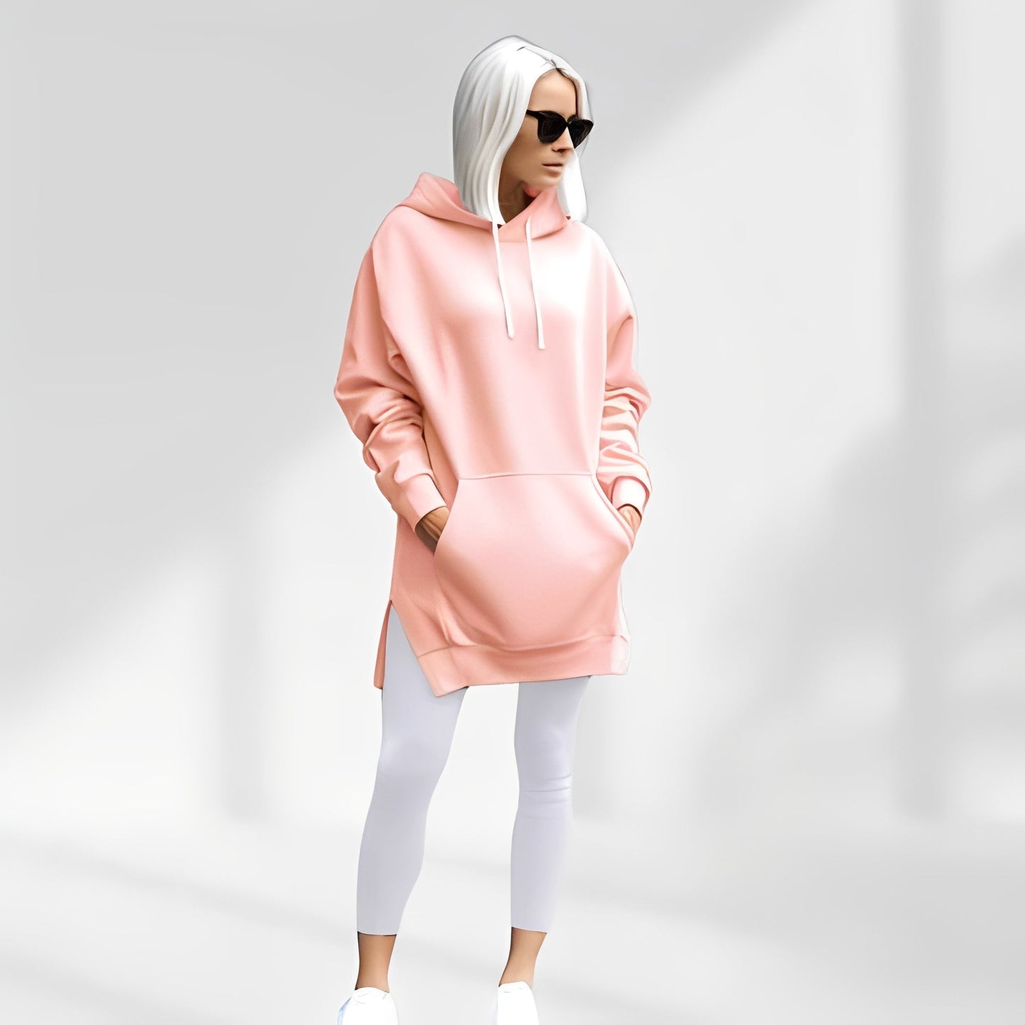 Amarante - Oversize hættetrøje til kvinder