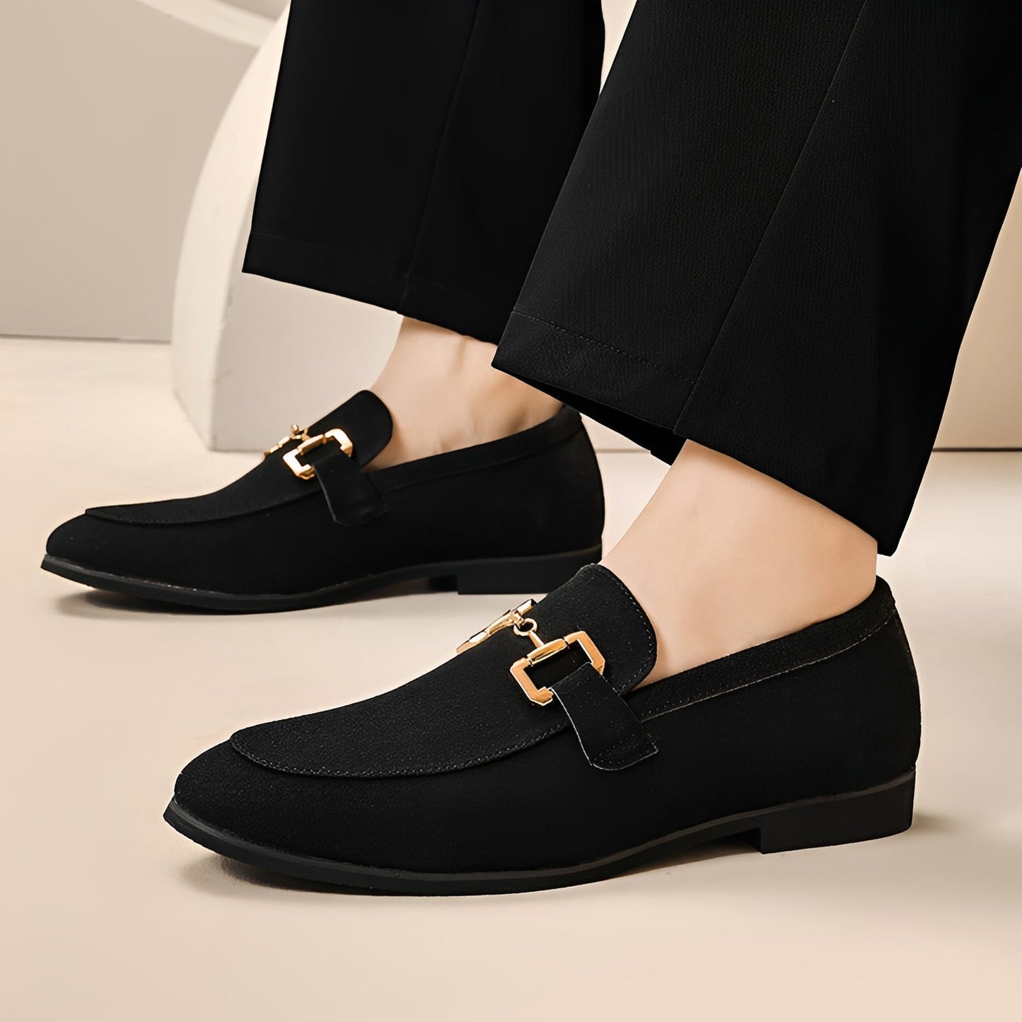 Allen - Elegante Loafers af Ruskind til Herrer