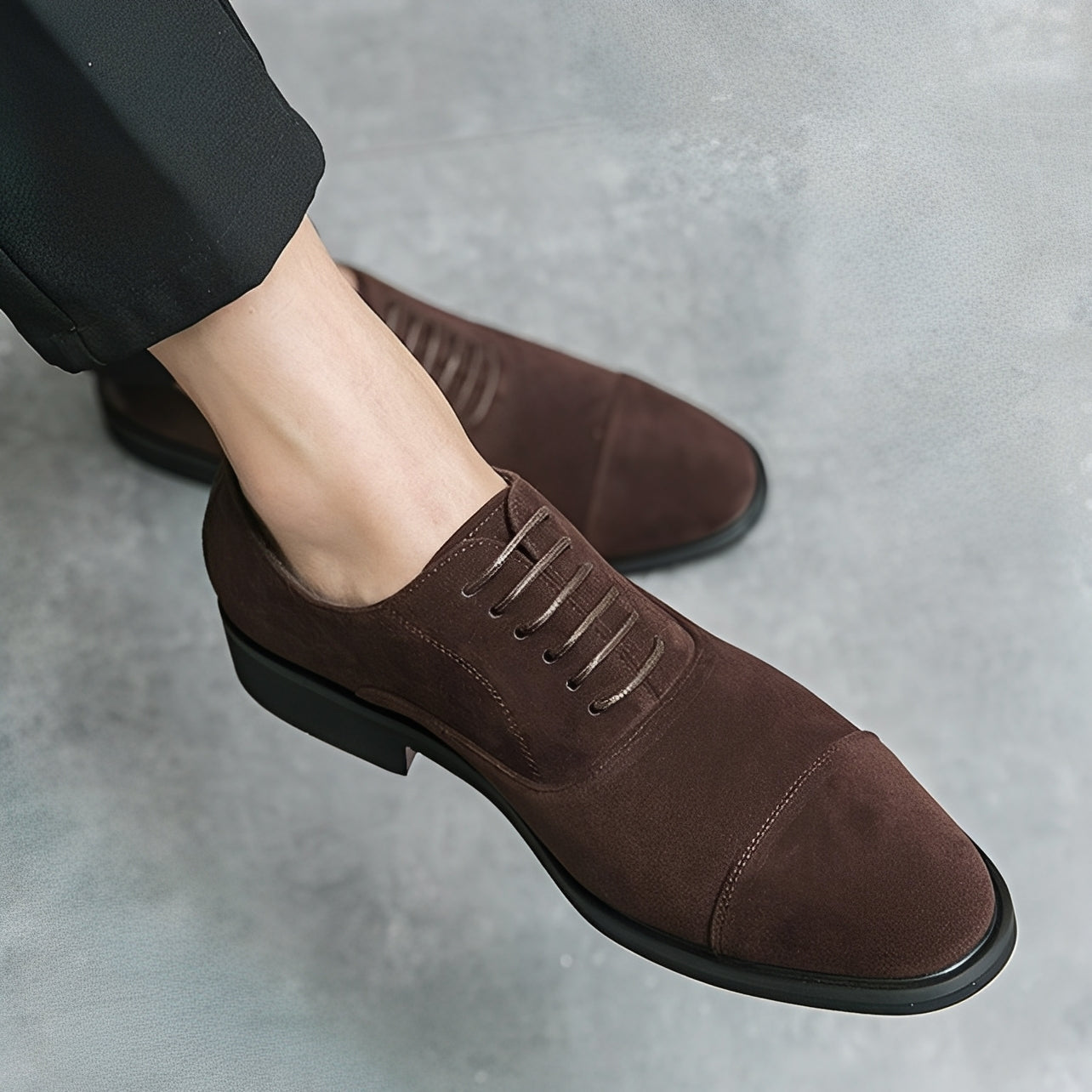 Jackson - Afslappede formelle ruskindssko til herrer