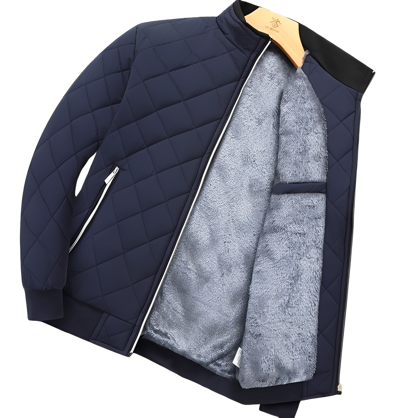 Willard - Varm steppjakke med fleecefor til herrer