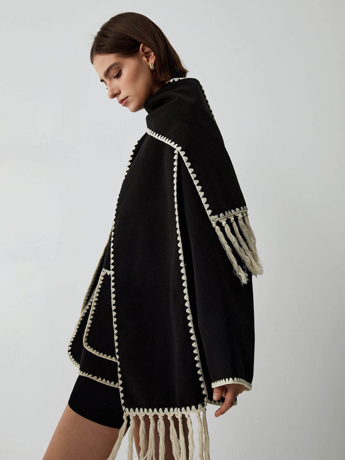 Elodie – Jakke med tørklæde