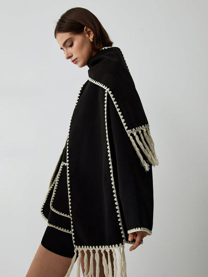 Elodie – Jakke med tørklæde