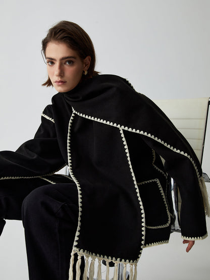 Elodie – Jakke med tørklæde