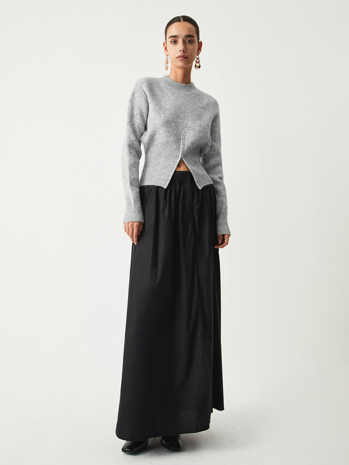 Svenja – Halv-Zip Pullover