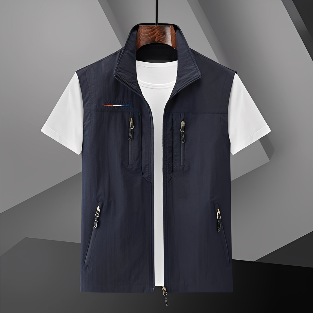 Amaury - Vest uden ærmer afslappet til mand