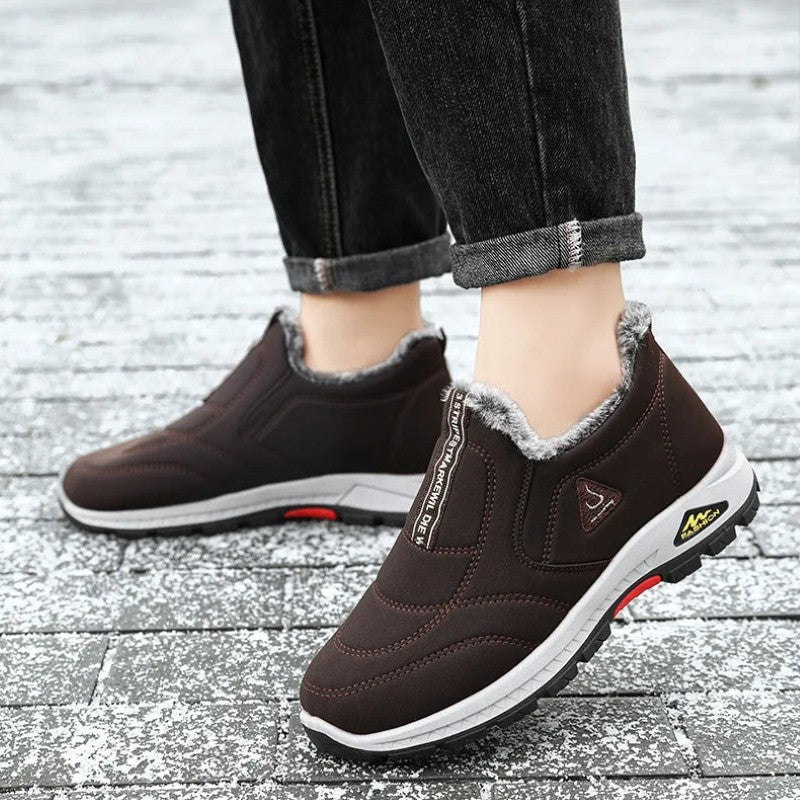 GripTrail – Damer Sneaker med rutsjesikker Fleece-Sål