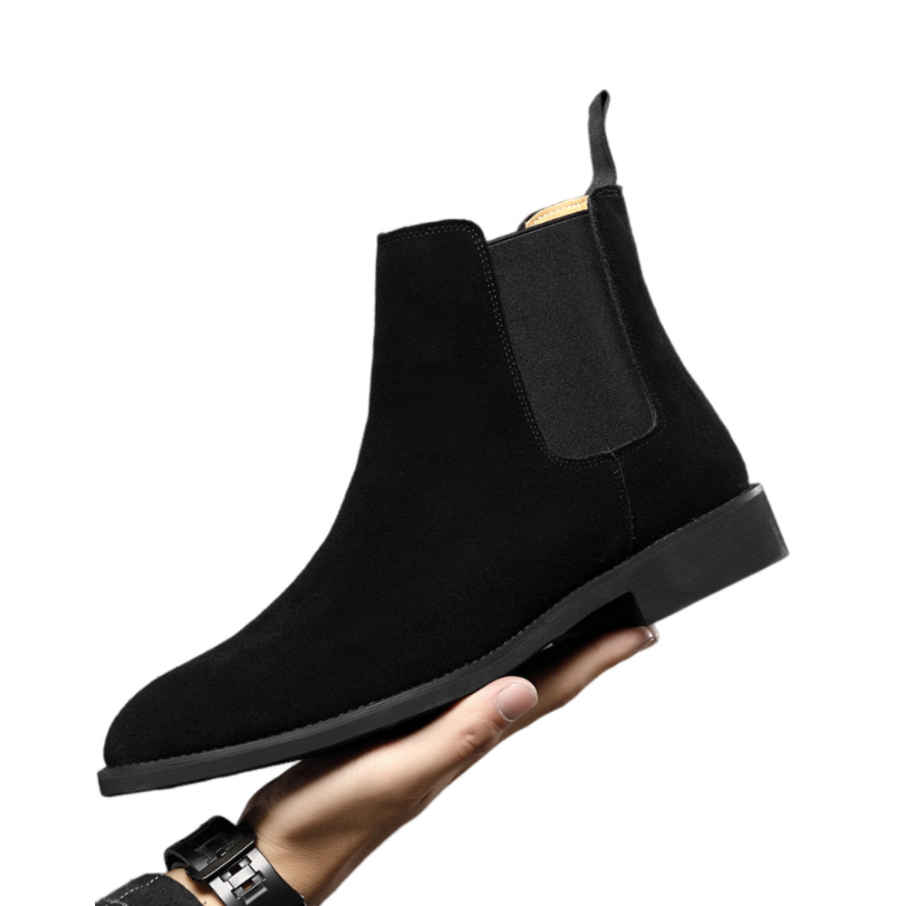 Harris - Klassiske Chelsea-støvler af læder til herrer