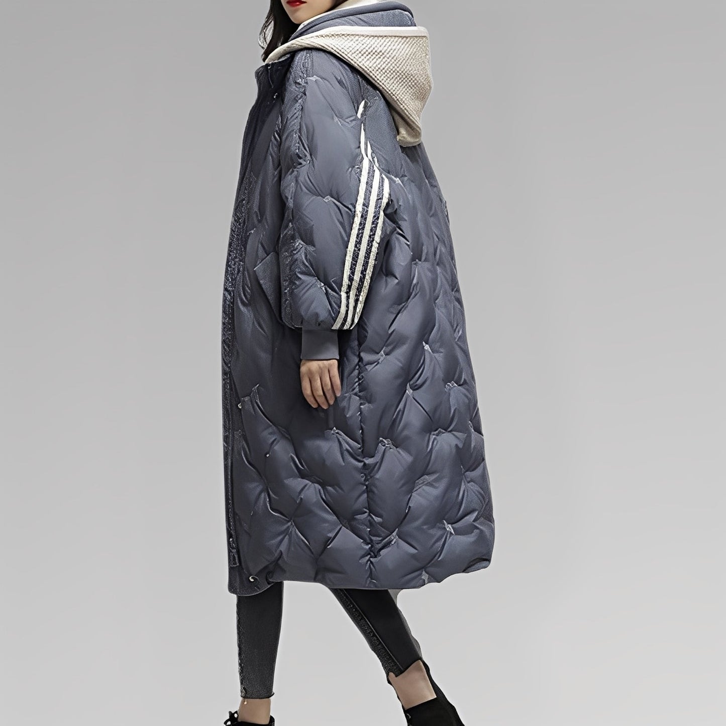 Tiril – Lange Damer-Daunenjakke