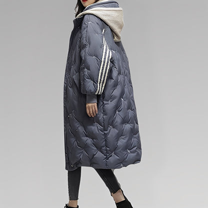 Tiril – Lange Damer-Daunenjakke