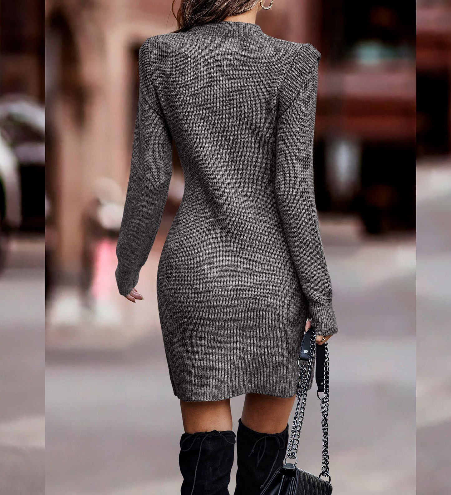 Eliana – Elegant Strikkjole