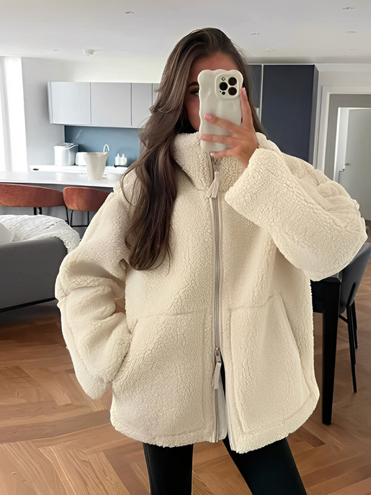 Daria – Oversize Teddy-Mantel