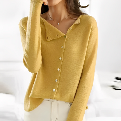 Andréanne - Elegant cardigan i uld til kvinder