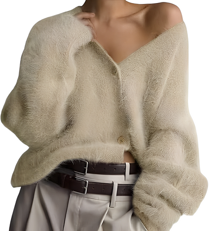 Montana - Stilfuld, løst siddende cardigan til damer