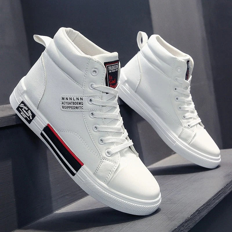Carlos - Stilfulde High-Top-Sneakers til Herrer