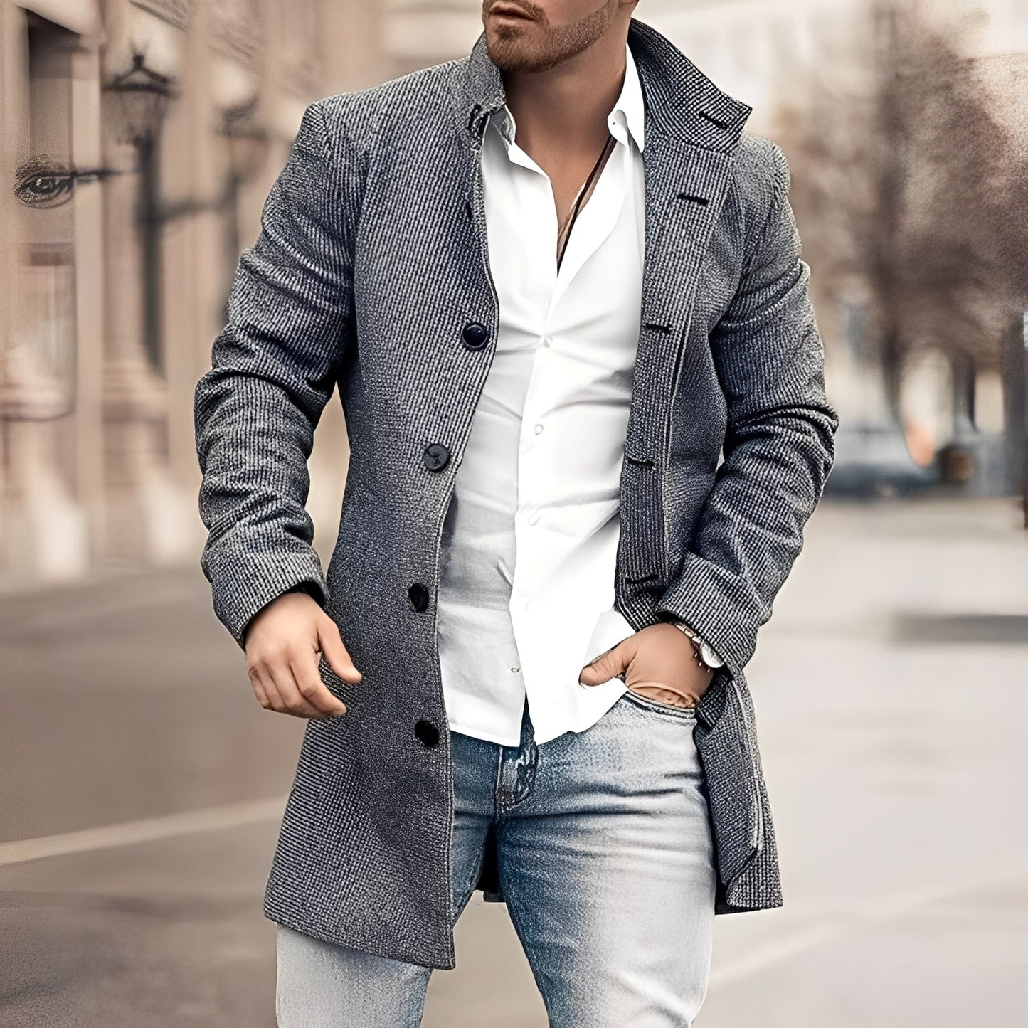 Guillaume – Klassisk Herremantel