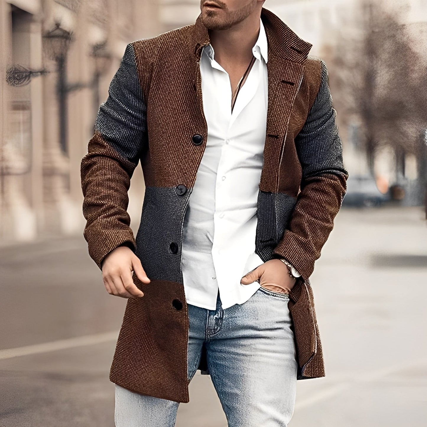 Guillaume – Klassisk Herremantel